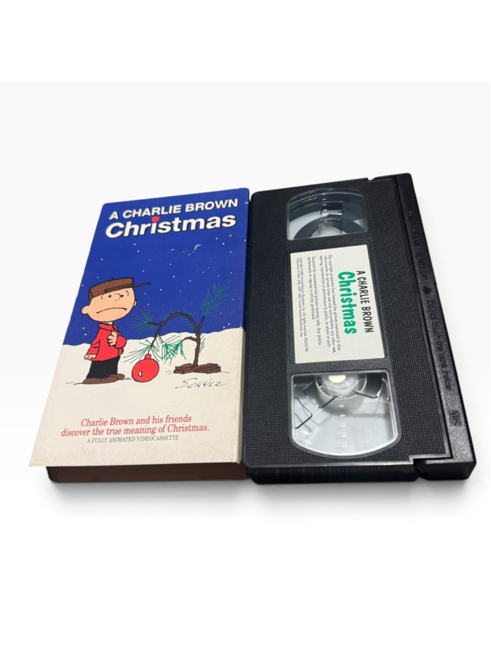 1965 A Charlie Brown Christmas VHS Vcr Tape Vgt Vintage